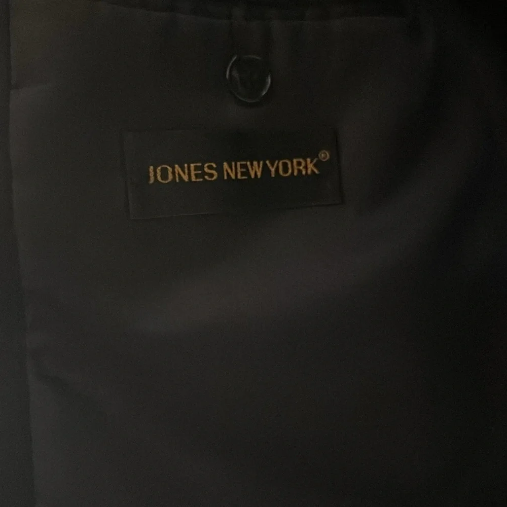Jones New York Navy Blue Blazer Jacket Like New sz 42R